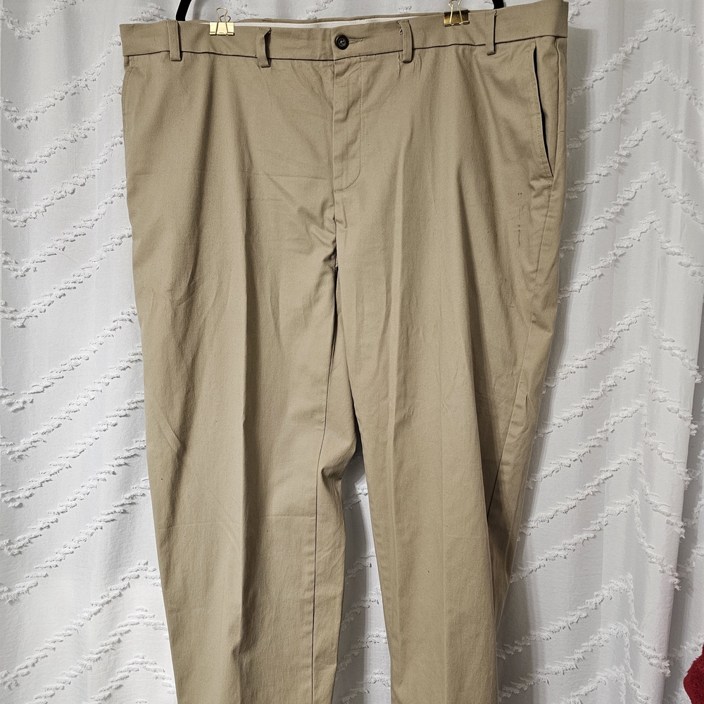 George Classic Men's Khaki Chinos 48x30